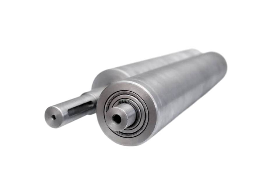 Stainless steel conveyor roller in a hygienic environment